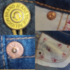 True Religion Jeans Women Size 28 Bobby Style Made in USA Yellow Button Bootcut - Image 3