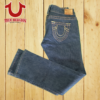 True Religion Jeans Women Size 28 Bobby Style Made in USA Yellow Button Bootcut - Image 6