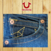 True Religion Jeans Women Size 28 Bobby Style Made in USA Yellow Button Bootcut - Image 8